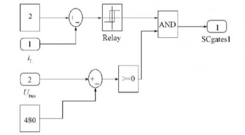 图1 电压暂降治理系统主电路